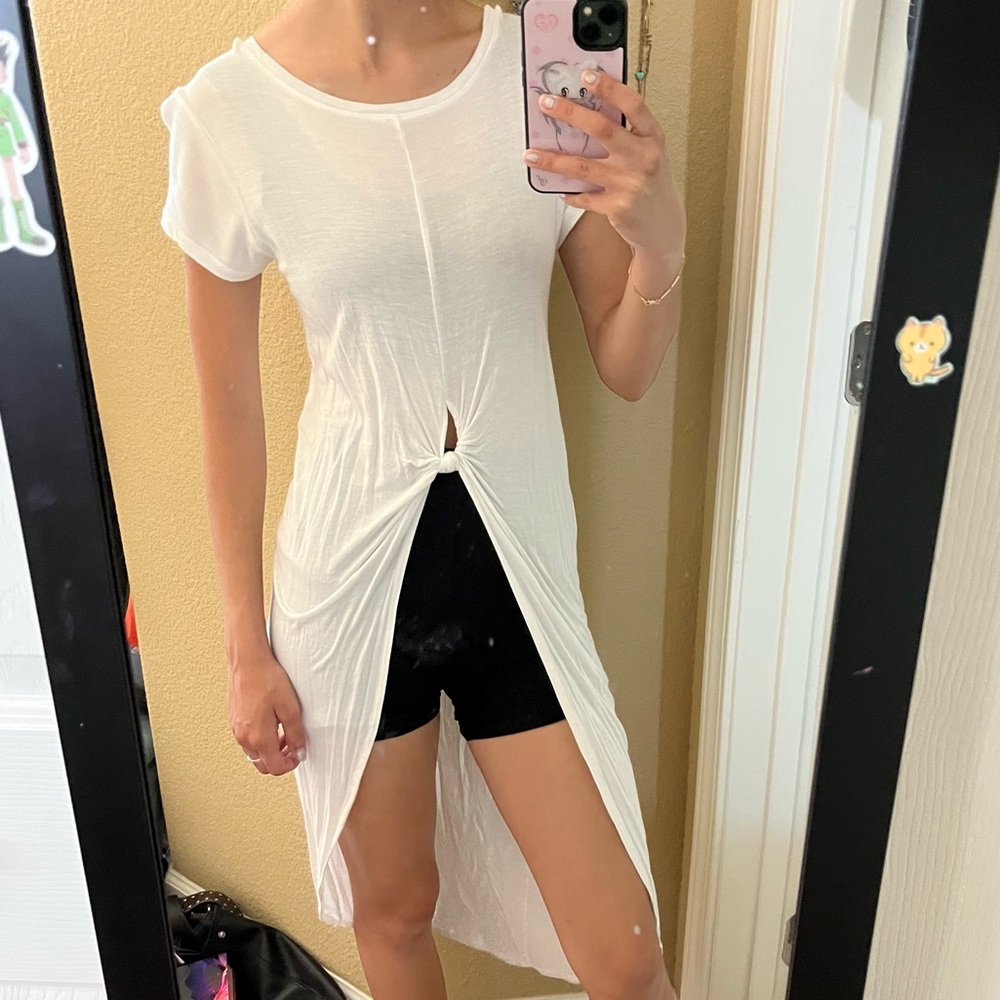 Cotton on white high low top